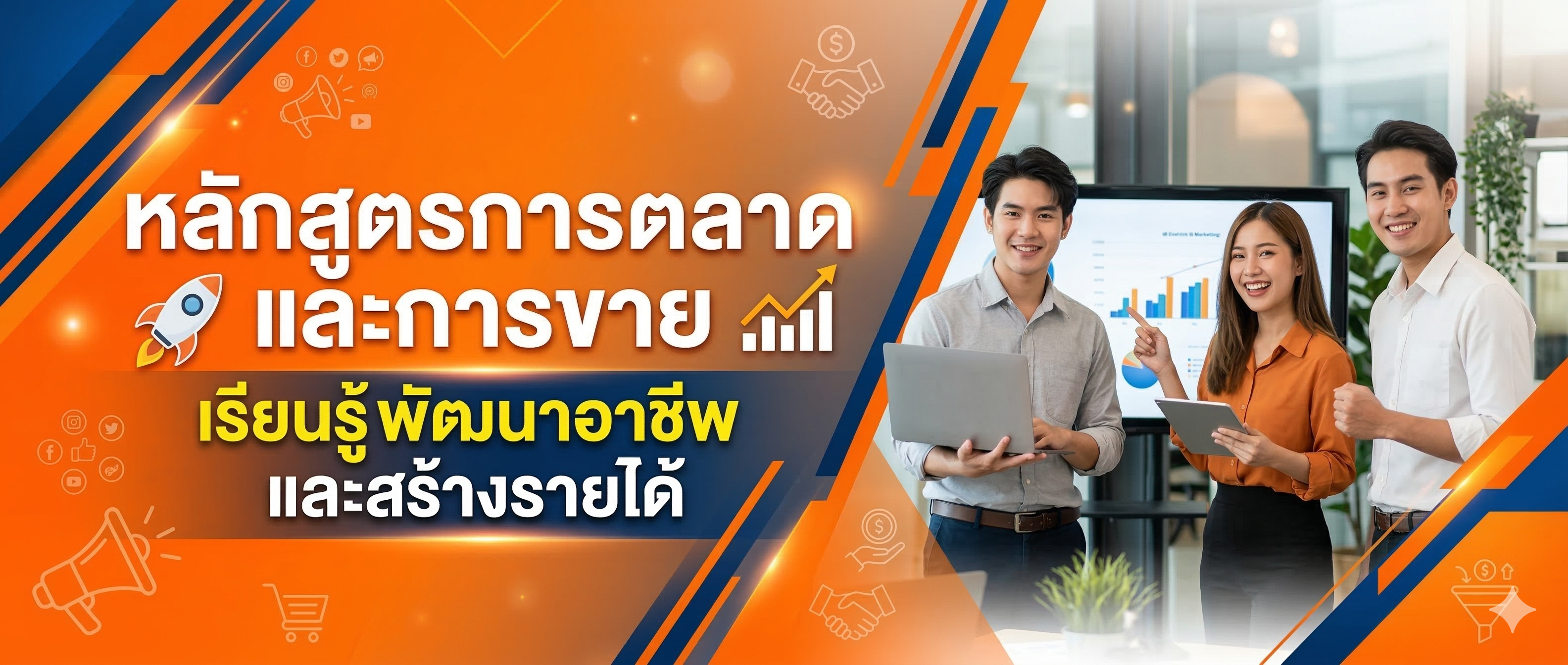 หลักสูตรการตลาดและการขาย