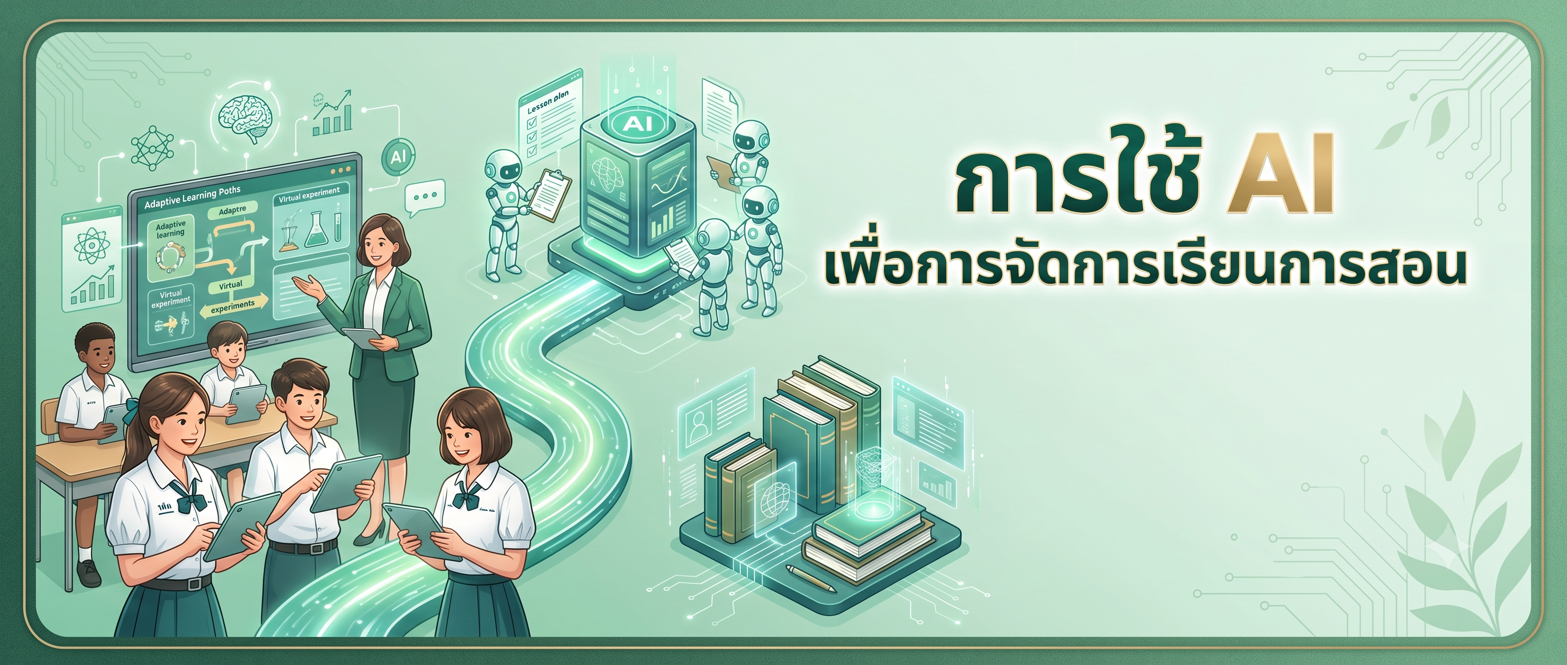 การใช้ AI เพื่อการจัดการเรียนการสอน