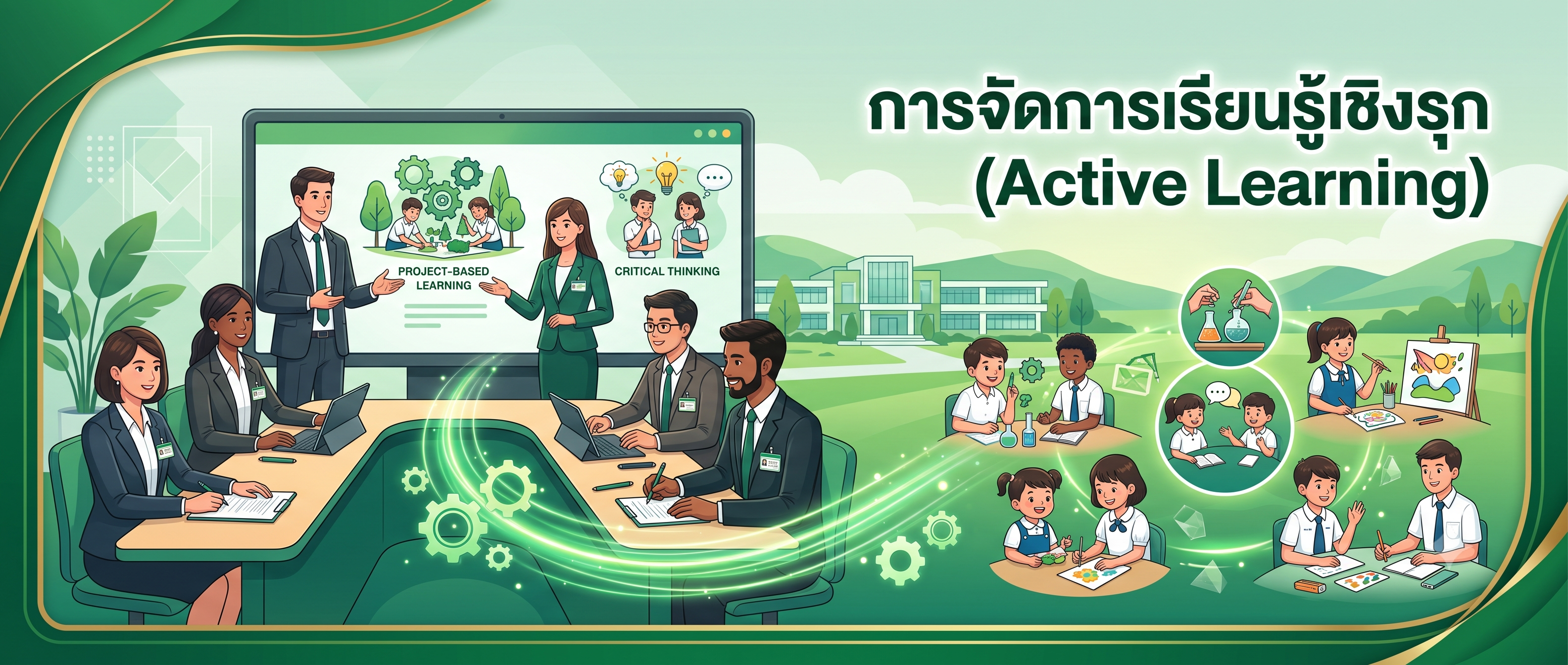 การจัดการเรียนรู้เชิงรุก (Active Learning)