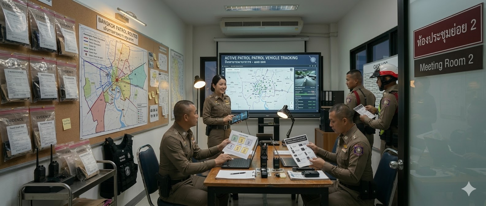 ห้องประชุม 2: งานสายตรวจ