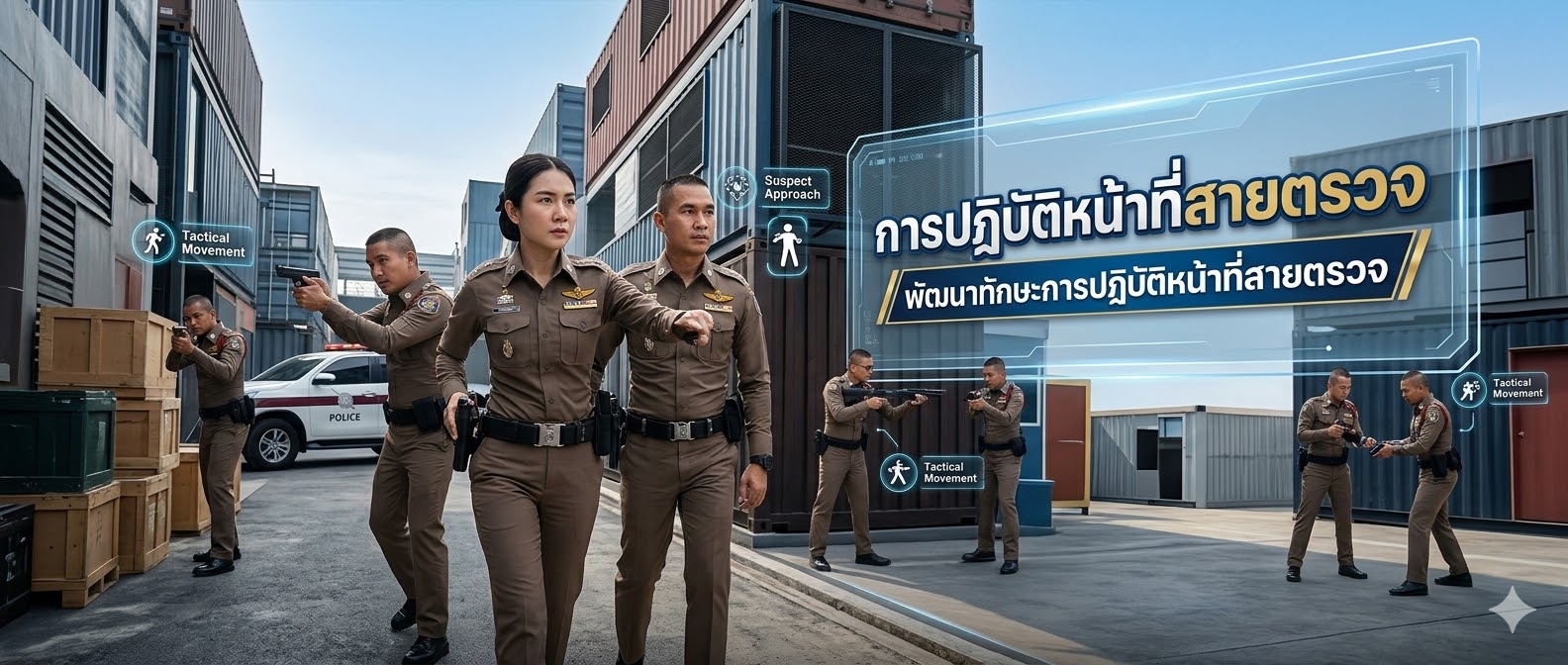 การปฏิบัติหน้าที่สายตรวจ