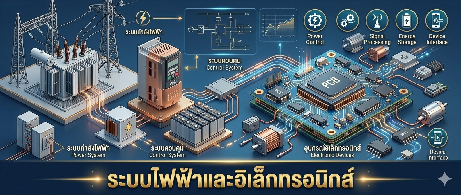 ระบบไฟฟ้าและอิเล็กทรอนิกส์