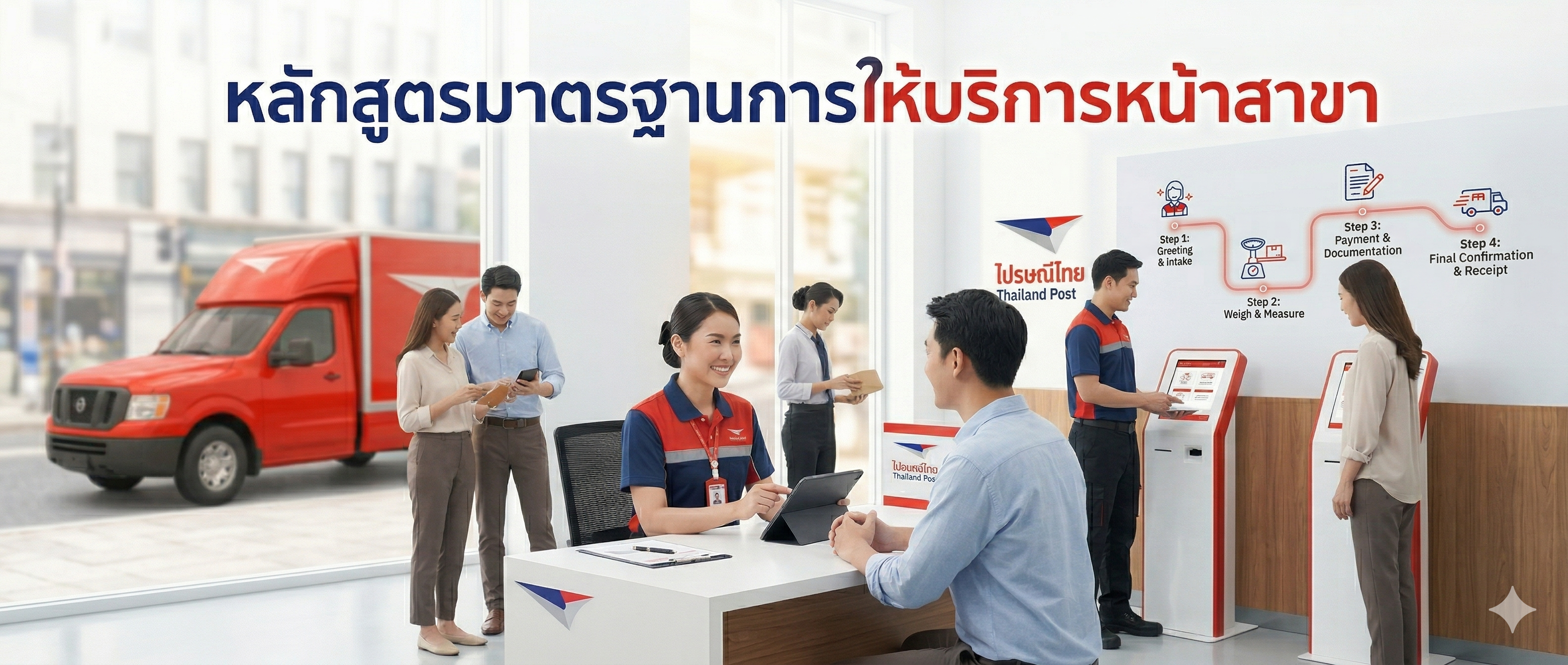 หลักสูตรมาตรฐานการให้บริการหน้าสาขา