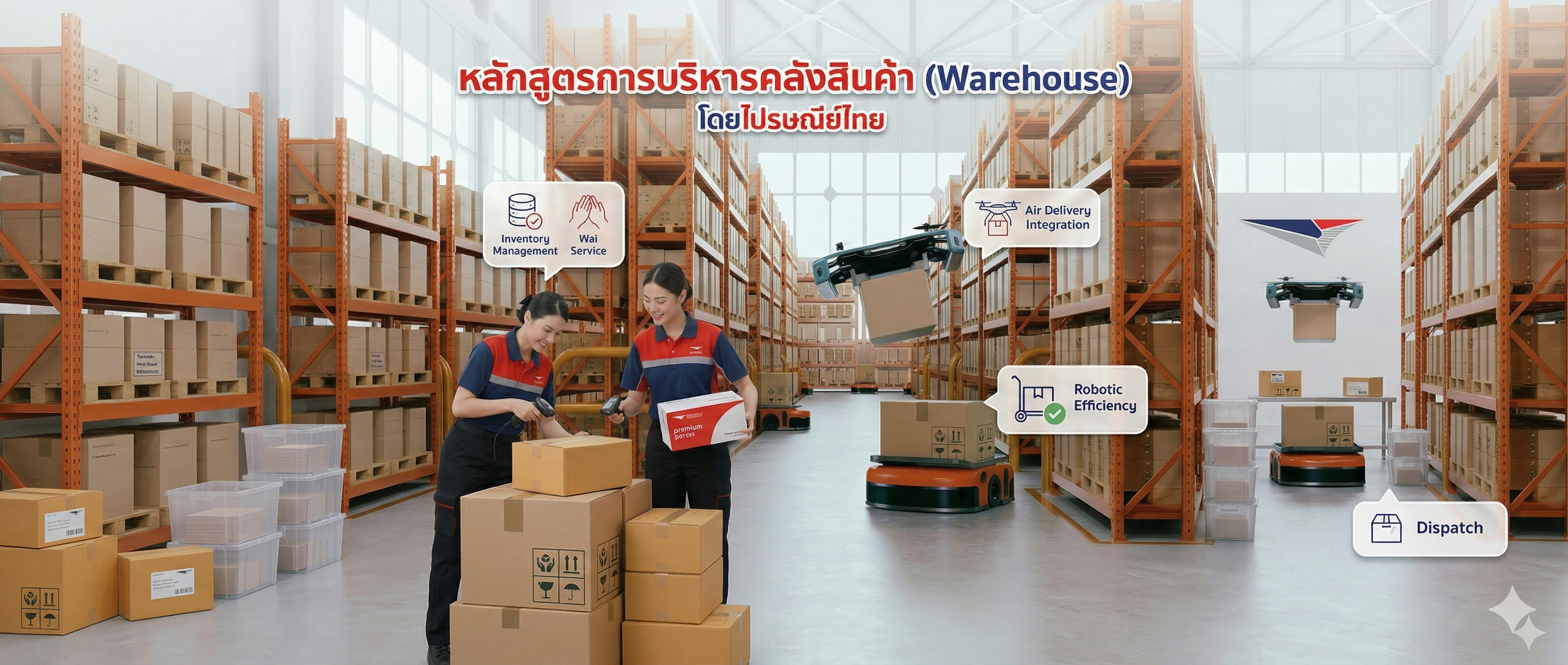 หลักสูตรการบริหารคลังสินค้า (Warehouse)