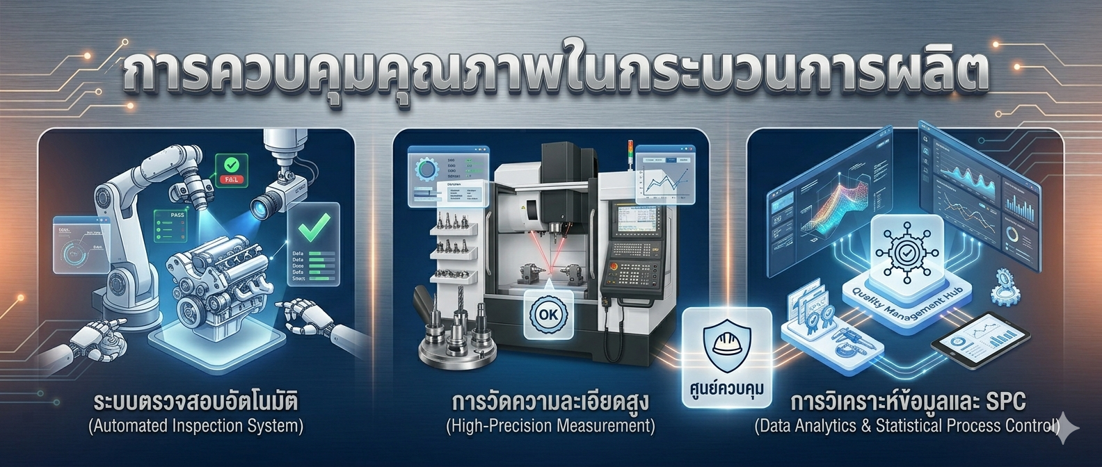 การควบคุมคุณภาพในกระบวนการผลิต